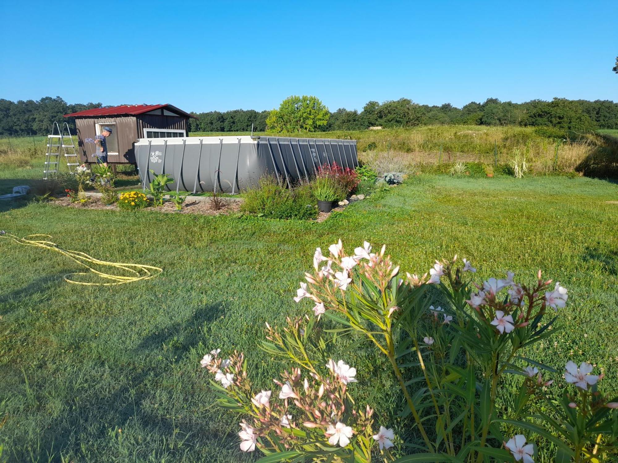 Bed and Breakfast Cocooning Au Saut Du Loup Lavergne  Exterior foto